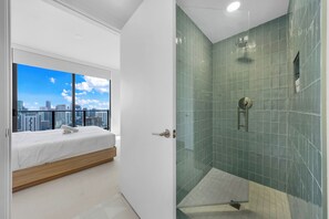 Condo, Balcony, City View | Bathroom - Luxe 2-BD Condo in Downtown - City Views (Miami)