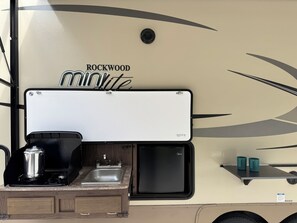 Interior - One Grand Place: Cozy RV - Private Waterfront, Relaxing, Amazing Sunsets (Grand Haven)