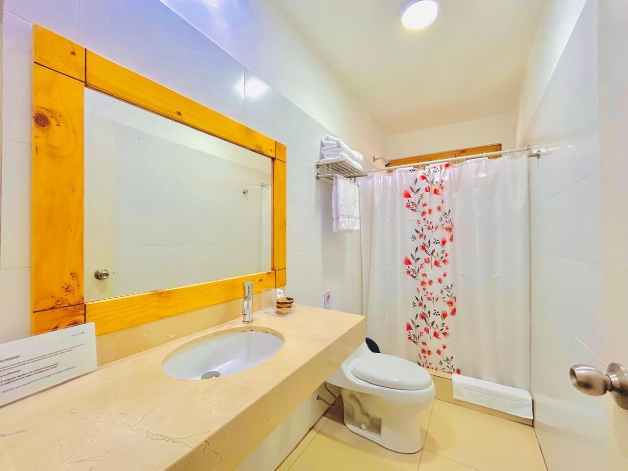 Superior Room, 1 Queen Bed | Bathroom | Shower, free toiletries, towels, soap