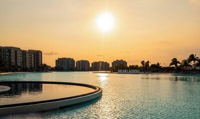 Casa de 3 habitaciones con AC y piscina en Veracruz, cerca del aeropuero