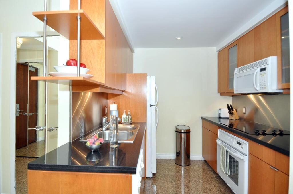 Apartment, City View | Private kitchen