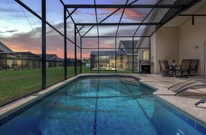 Pool - 4-Bedroom House W/ Pool Kissimmee / Orlando Near Disney & Universal Theme Parks (Kissimmee)
