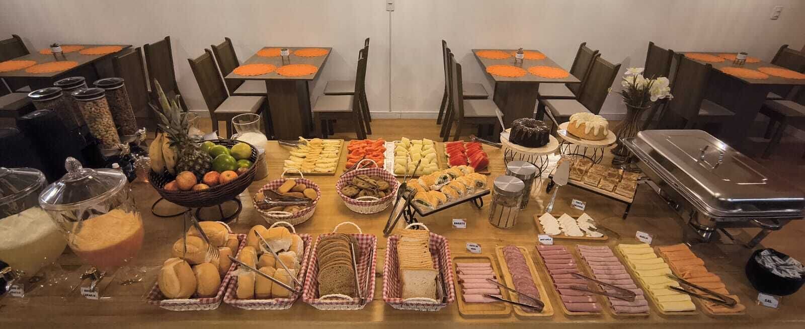 Frokostbuffé er inkludert hver dag