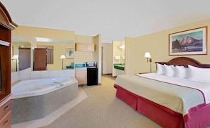King Suite, Non-Smoking | Iron/ironing board, free WiFi
