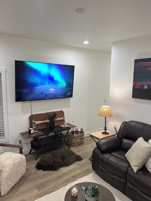 Living area - Unit 70 Brand new 3-bedroom pre manufactured home with AC in Dry Creek Basin  (Redvale)