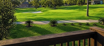 Golfers! 18th hole of Pine Golf Course in Diamondhead. 2 bedroom, 2 bath condo