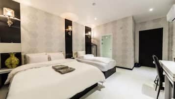 Habitación Deluxe con 2 camas individuales, vistas a la ciudad