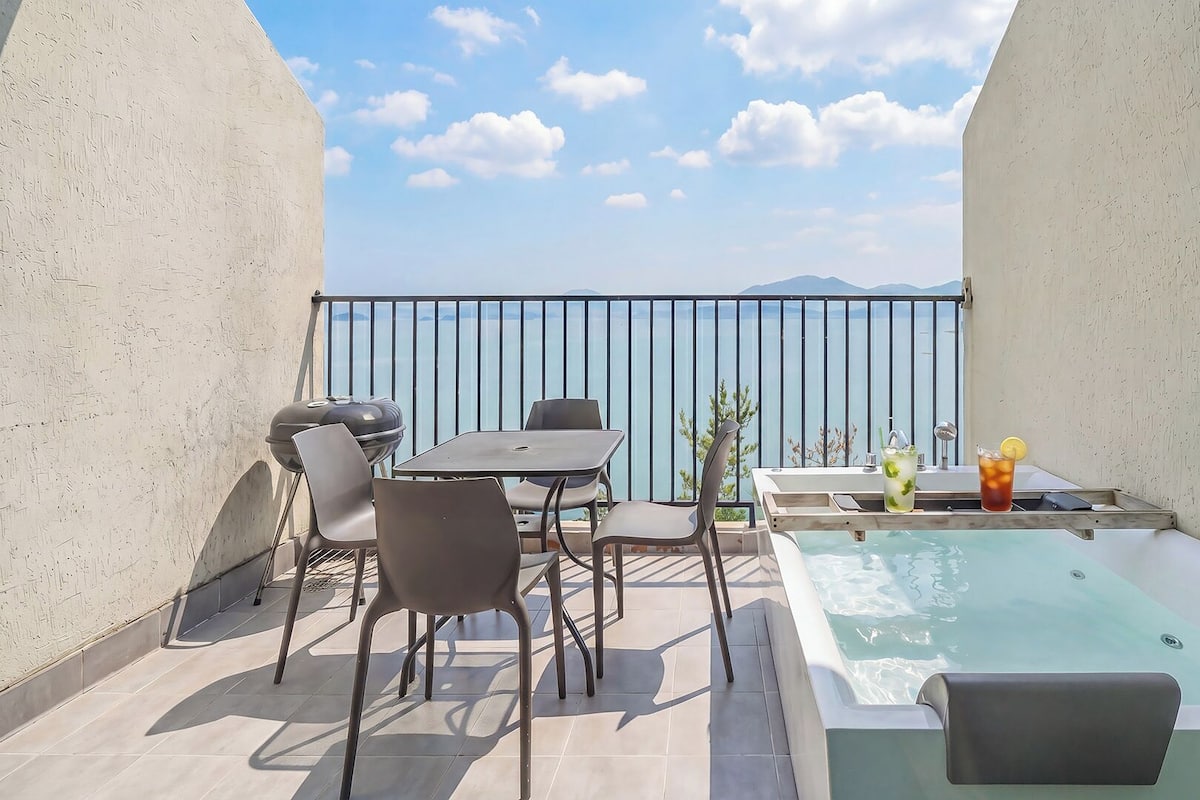 ห้องเบสิก, 1 ห้องนอน (203 (Ocean View, Pet-Friendly)) | บริเวณภายนอก