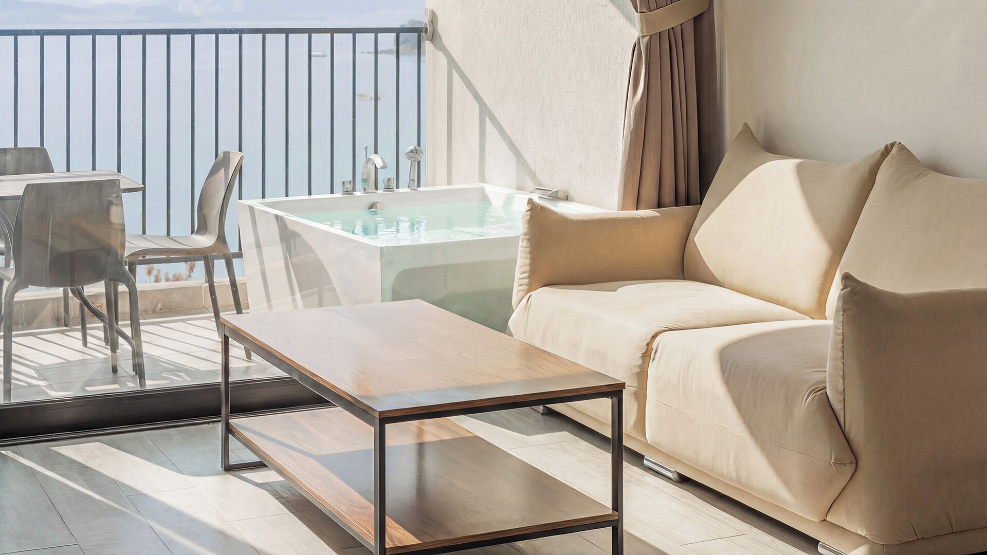 베이직룸, 침실 1개 (203 (Ocean View, Pet-Friendly)) | 1 개의 침실, 무료 WiFi