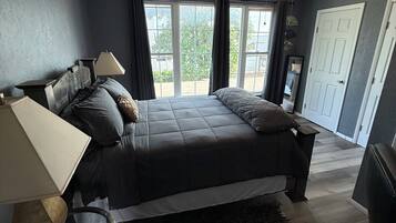 1 chambre, fer et planche à repasser, Wi-Fi, literie fournie