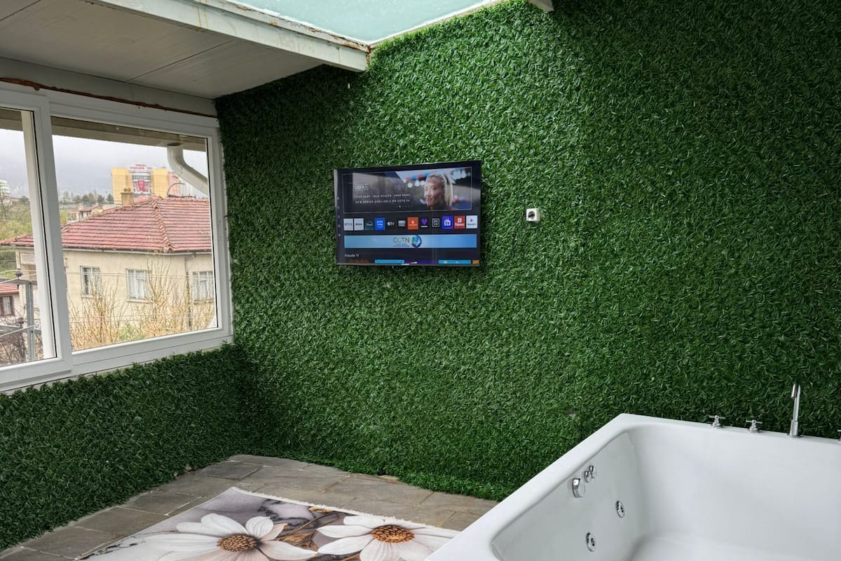 Appartement Penthouse Deluxe, balcon, vue sur le parc