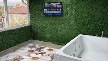 Deluxe Penthouse, Balcony, Park View