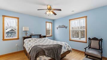 3 chambres, Wi-Fi, literie fournie