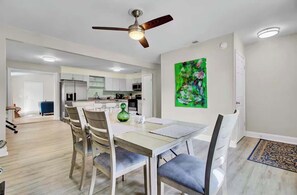 Dining - Pet-friendly 4-bedroom house AC and WIFI (Goose Creek)