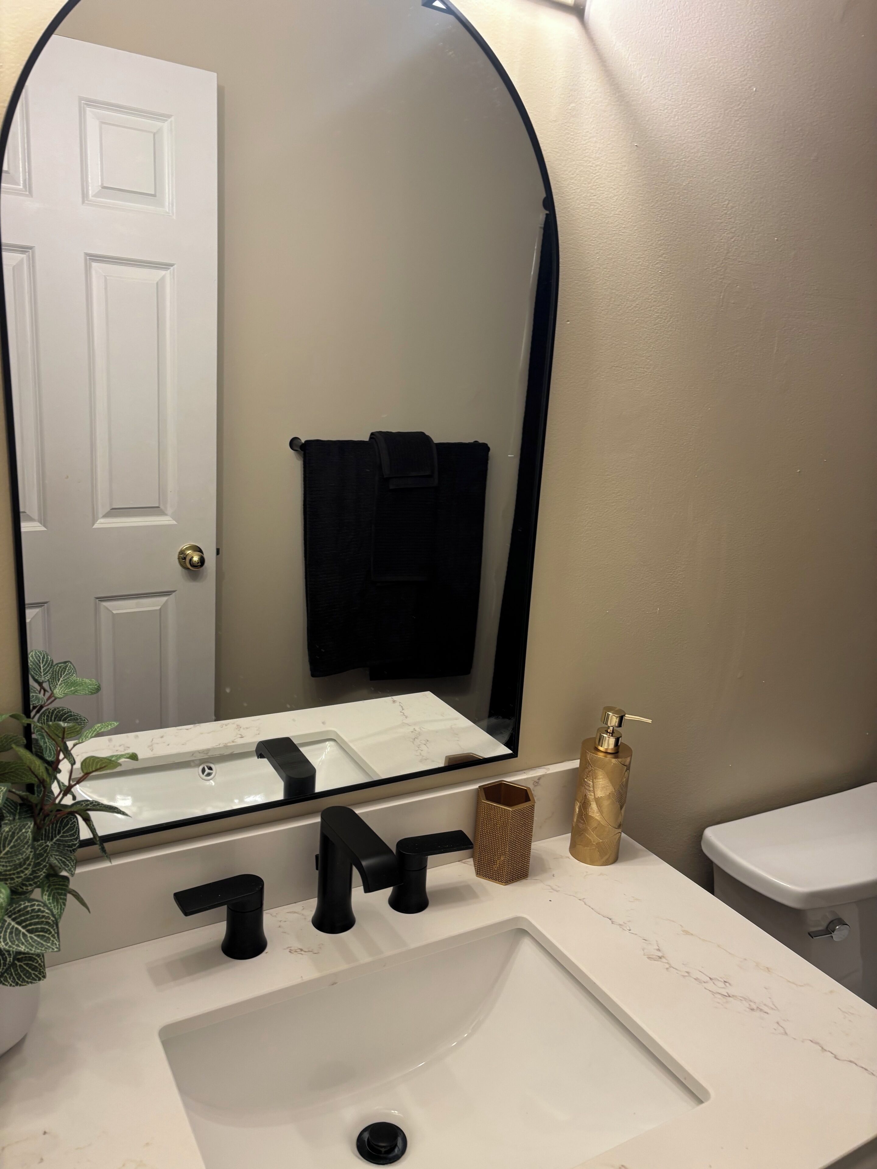 Towels, toilet paper