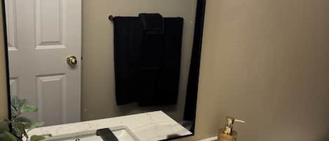 Towels, toilet paper
