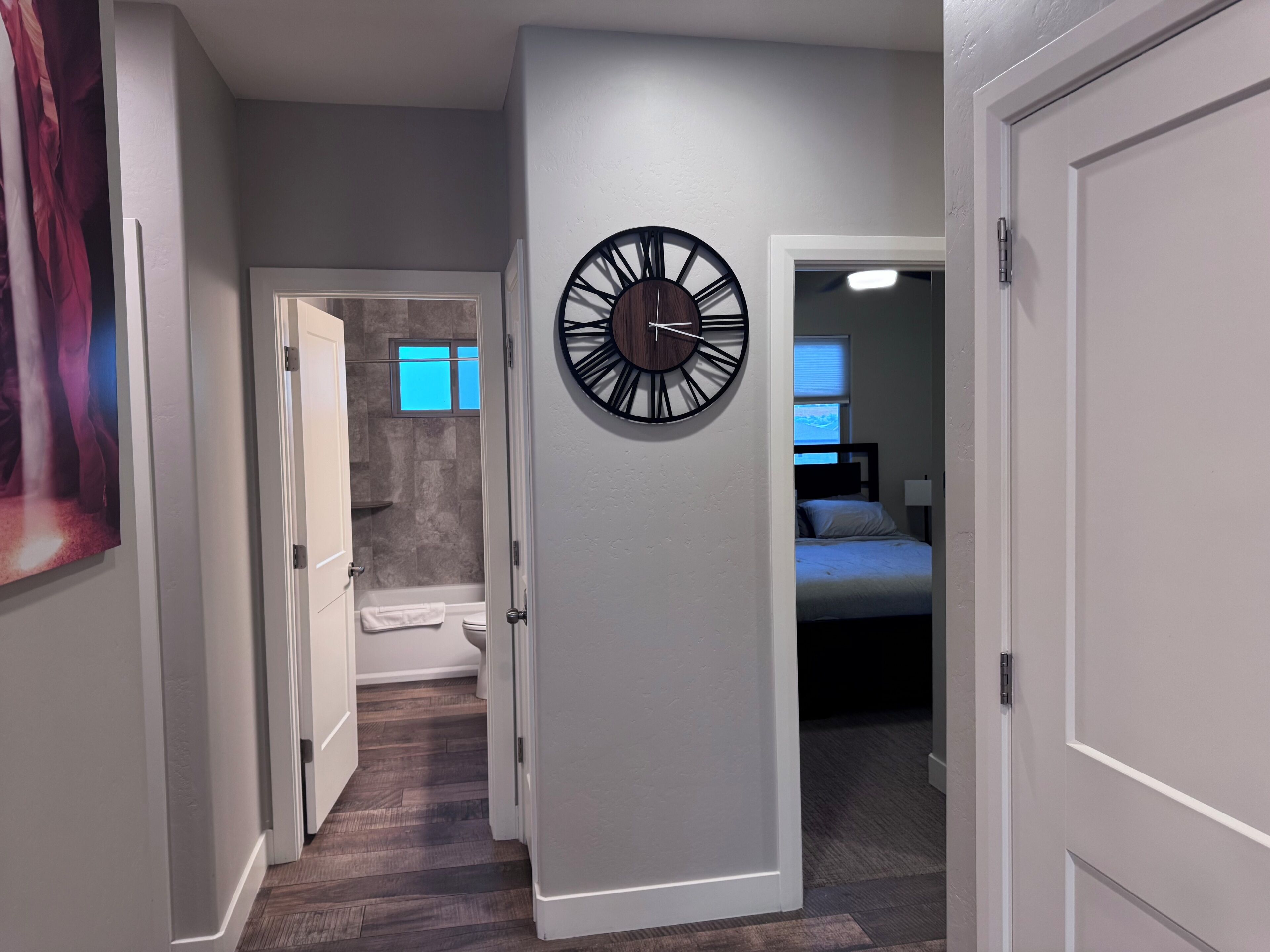 4 chambres, fer et planche à repasser, Wi-Fi gratuit, draps fournis