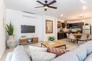 Living area - Amazing double apartment (Playa del Carmen)
