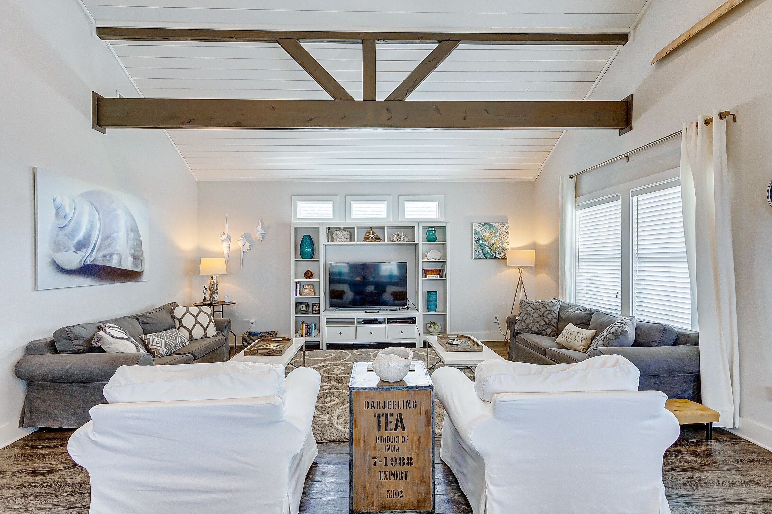 Huis, 2 slaapkamers | Woonruimte | Smart-tv