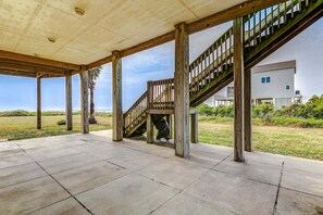 House, 3 Bedrooms | Terrace/patio - Bolivar Bliss 3 Bedroom Home (Port Bolivar)