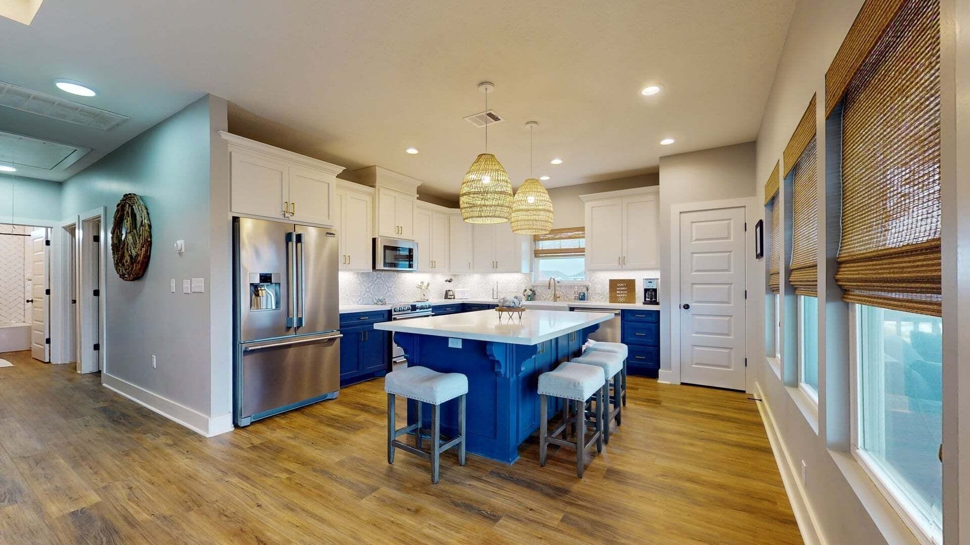 House, 3 Bedrooms | Private kitchen | Fridge, oven, coffee/tea maker, toaster