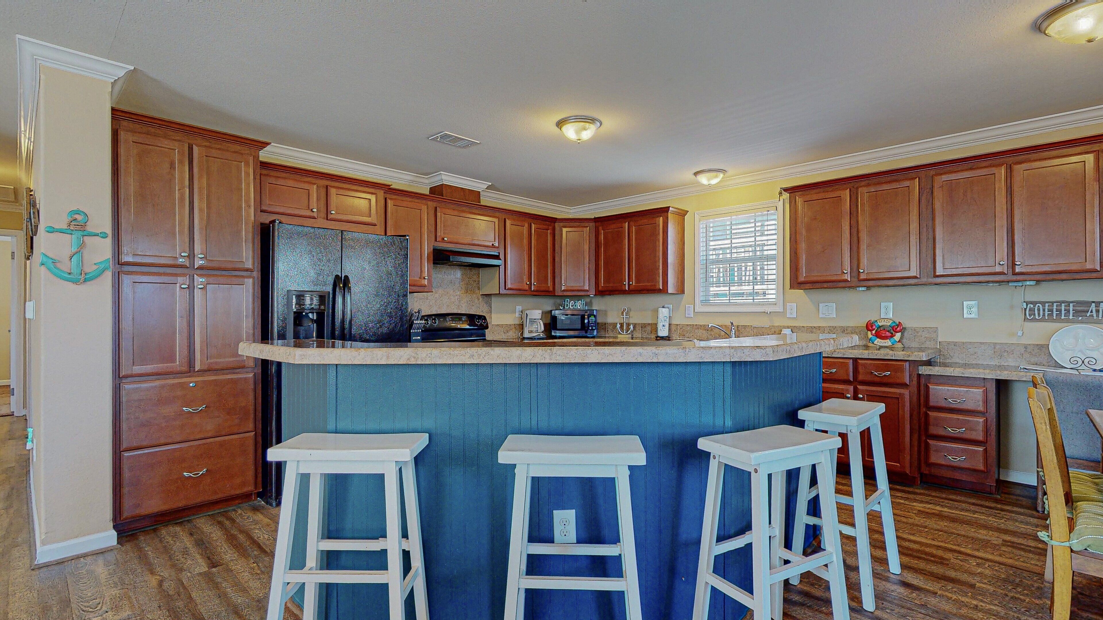 House, 3 Bedrooms | Private kitchen | Fridge, oven, coffee/tea maker, toaster