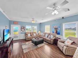 Living area - Crystal Moon 2 Bedroom Home (Port Bolivar)