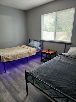 2 bedrooms, desk, iron/ironing board, travel cot - Modern Home with Backyard pool + Free Coffee Bar! (San Antonio)
