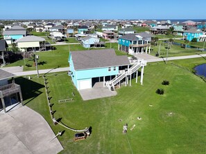 House, 3 Bedrooms | Exterior - Beachy Keen 3 Bedroom Home (Port Bolivar)