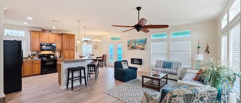 Maison, 3 chambres | Aire de séjour | Téléviseur connecté