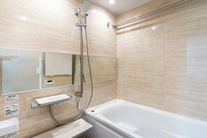 Apartment(b02), Non Smoking | Bathroom | Free toiletries, hair dryer, towels, shampoo - La grace Akane (Osaka)