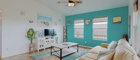 Ferienhaus, 2 Schlafzimmer | Wohnbereich
