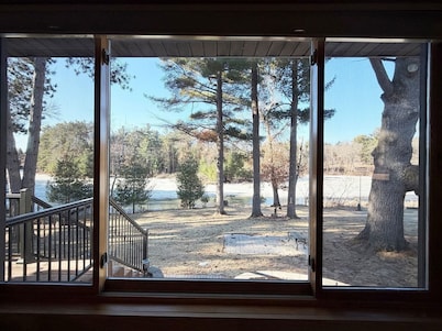 Pike Retreat At Pokegama: 160’ Waterfront 48' PRIVATE DOCK on Chetek Lake Chain!