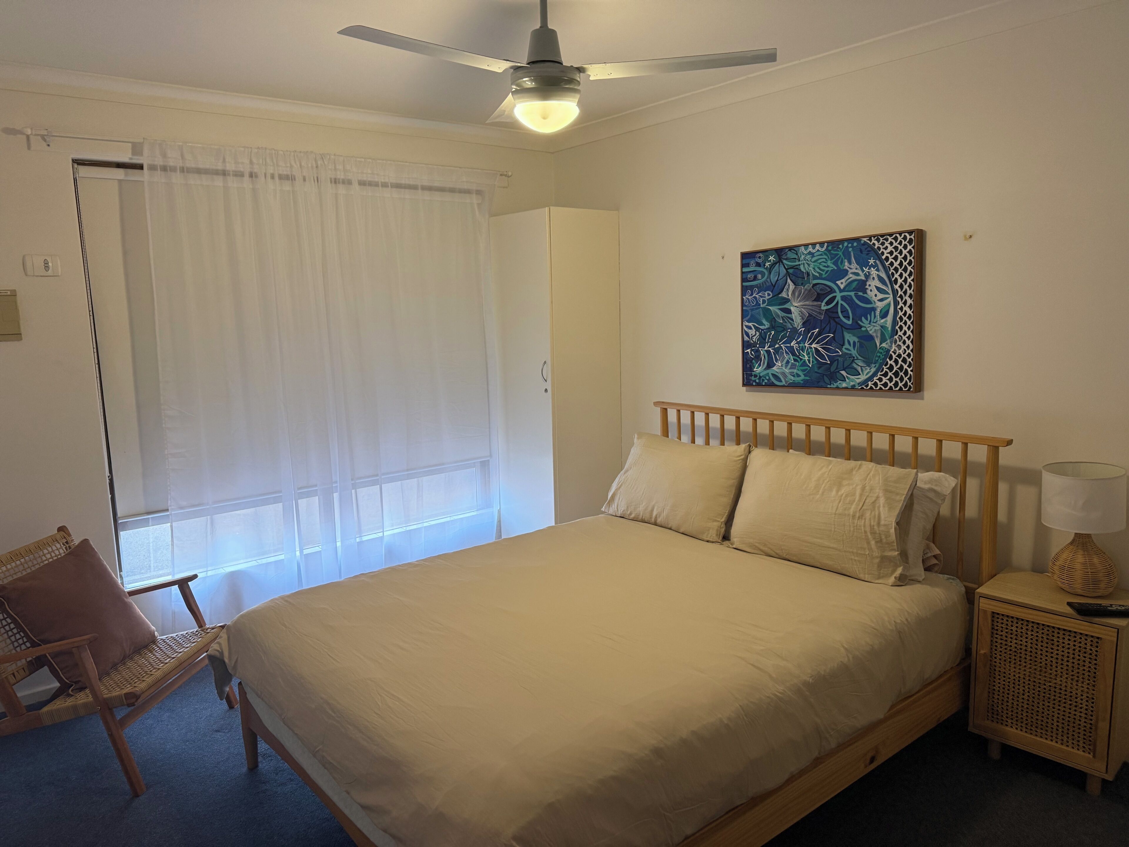3 bedrooms, iron/ironing board, free WiFi, bed sheets