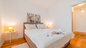 Familie appartement, 1 slaapkamer, airconditioning (Meandar Zagreb Apt w/ Garage &) | 1 slaapkamer