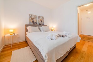 Appartement Familial, 1 chambre, climatisation (Meandar Zagreb Apt w/ Garage &)