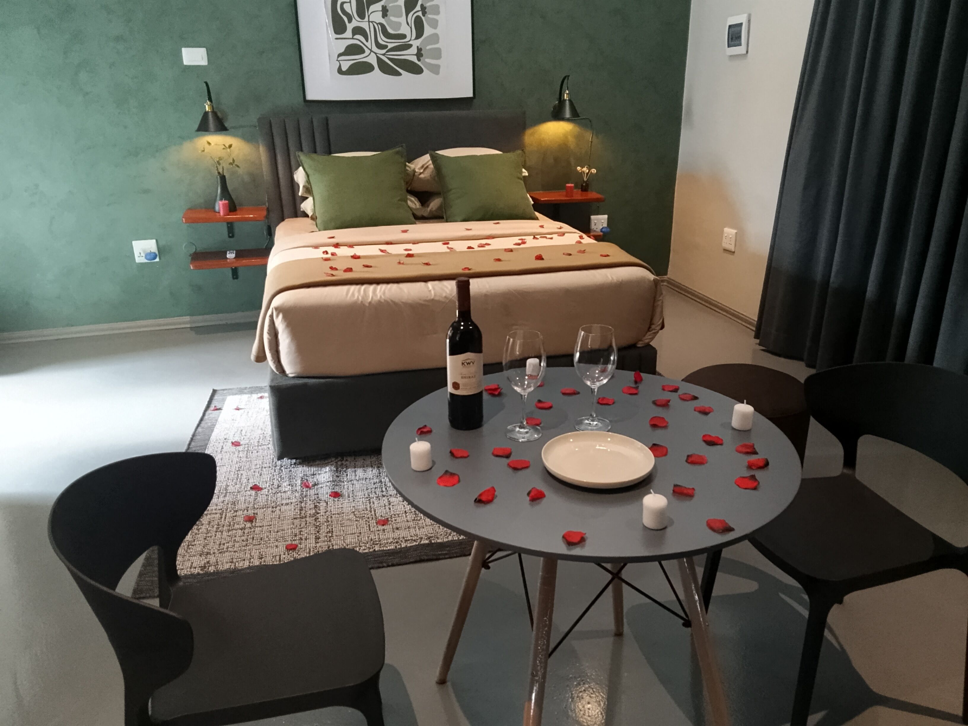 Villa Royale, balcon, vue jardin