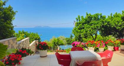 Villa Meminaj With Sea View And Garden
