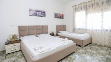 Family Villa, Multiple Bedrooms, 2 Bathrooms, Mountainside (Villa Meminaj With Sea View And) | 4 bedrooms, free WiFi, bed sheets