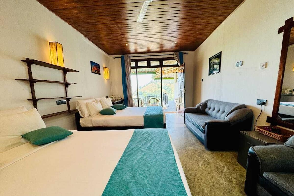 Family Triple Room, Balcony, Mountain View