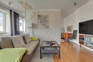 Estudio Confort, vistas a la bahía | Zona de estar