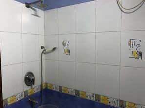 Superior Double Room, Air conditioning, City View | Bathroom | Shower, free toiletries, slippers, towels - Hotel D R International (Ambala)