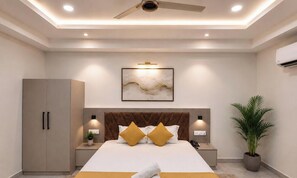 ห้องดีลักซ์ | เครื่องนอนป้องกันสารก่อภูมิแพ้, Wi-Fi ฟรี