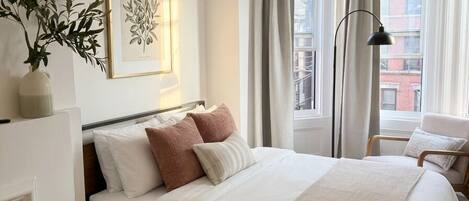 3 habitaciones, tabla de planchar con plancha y wifi