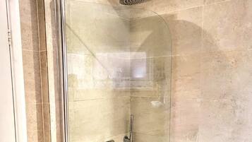 Towels, soap, toilet paper
