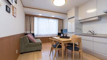 Comfort Apartment, 1 Bedroom, City View | Living area | 40-inch LCD TV with digital channels