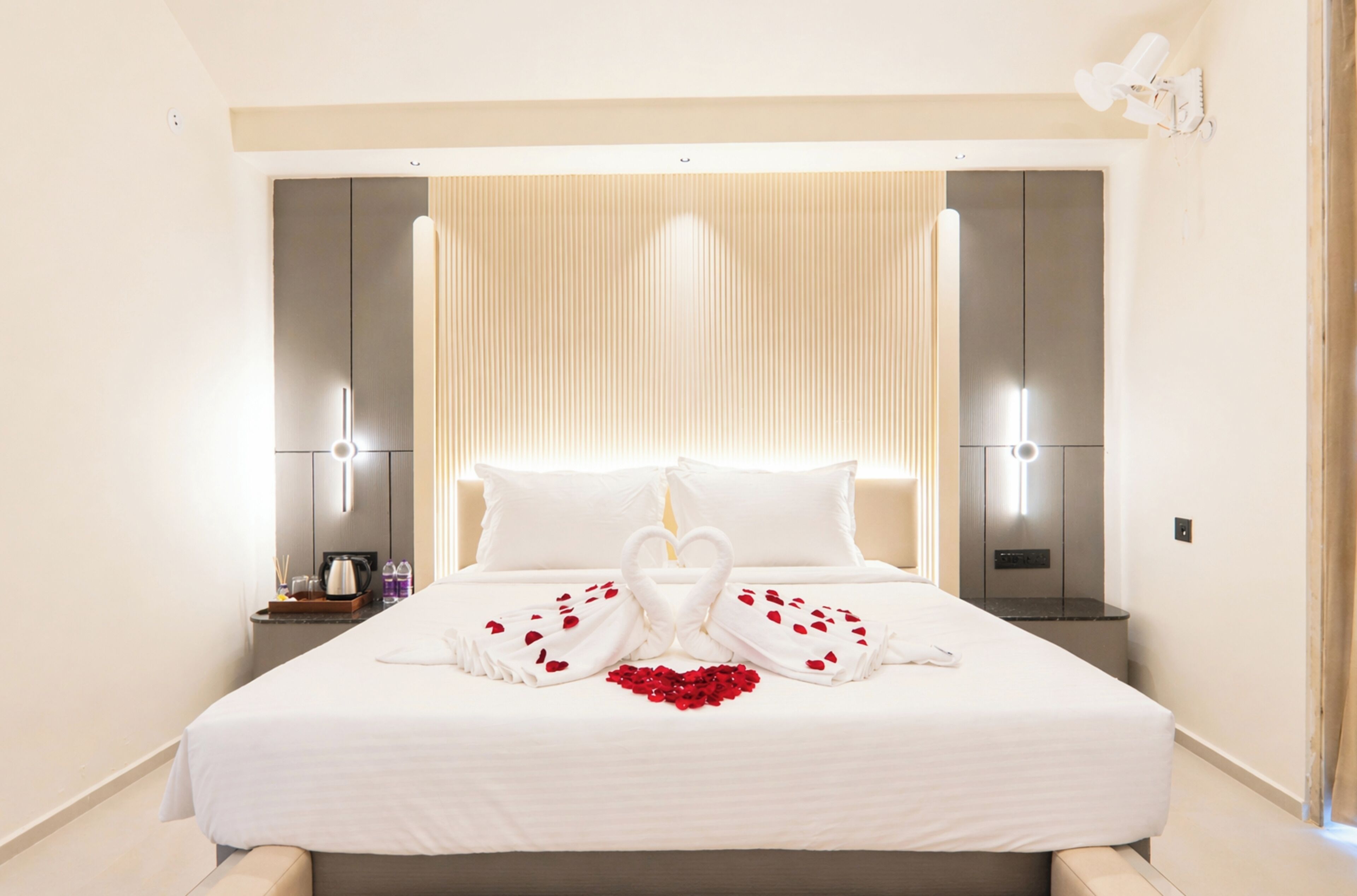 Vila luxo, ar-condicionado | Vista do quarto