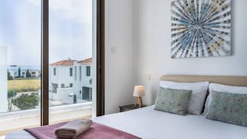 Villa, 3 Bedrooms, Private Pool, City View | Egyptian cotton sheets, premium bedding, individually decorated