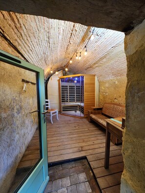 Interior - House with river access and sauna at the foot of the château, La Flèche zoo and 24h (Durtal)