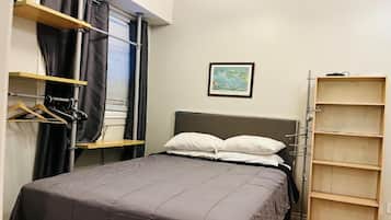 Free WiFi, bed sheets